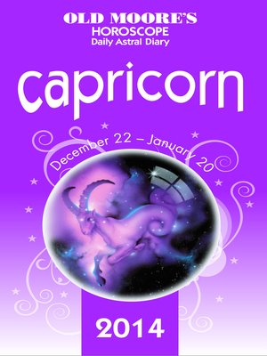 cover image of Old Moore's Horoscope and Astral Diary 2014 – Capricorn